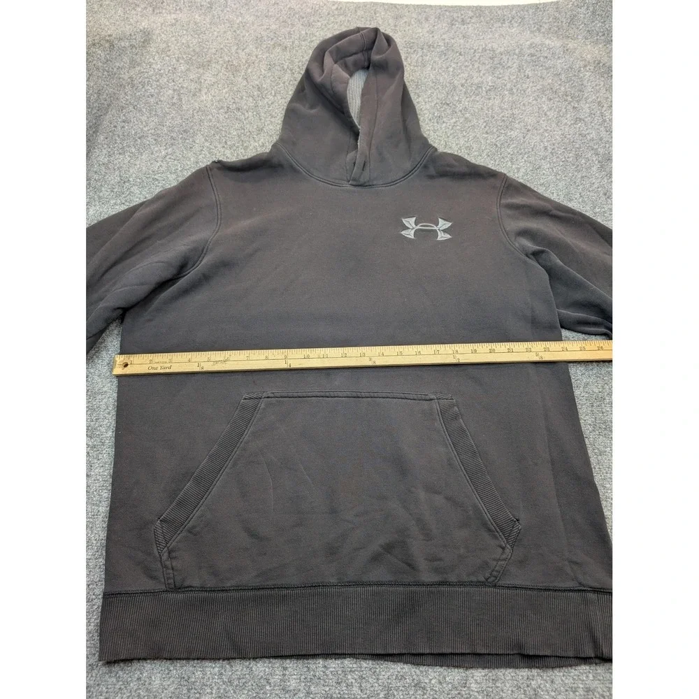 Under Armour Hoodie Mens‎ XL Gray UA Storm Pullover Kangaroo Pocket Logo